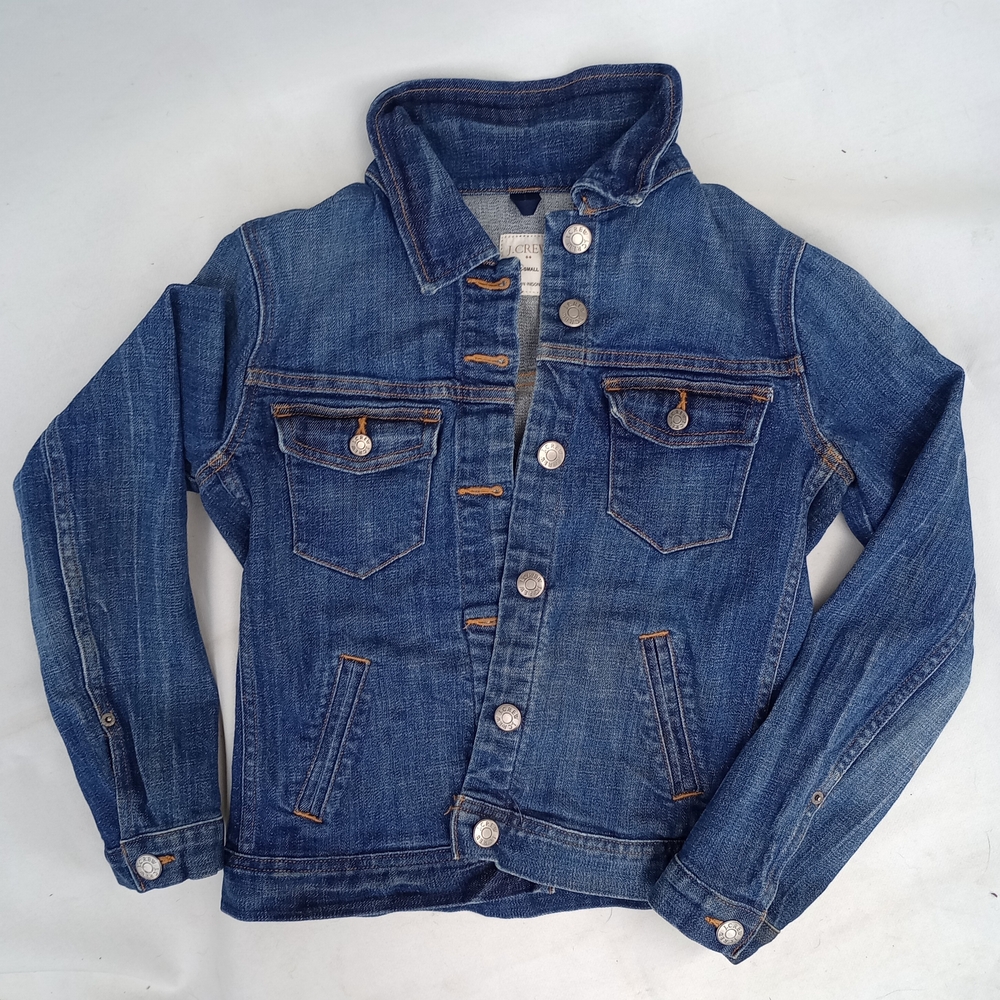 J. Crew Blue Jean Jacket Classic Denim Style